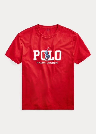 Playeras Polo Ralph Lauren Hombre Rojos - Classic Fit Logo - IYLOQ4169